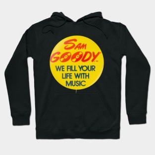 Sam Goody We Fill Your Life With Music Retro Vintage Hoodie